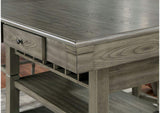 Anaya Gray 7-Piece Counter Hight Set