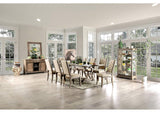 Patience Rustic Natural Tone/Beige 7-Piece Dining Room Set