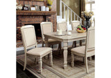 Holcroft Antique White/Ivory 7-Piece Dining Room Set