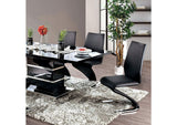 Midvale Black/Chrome Dining Table