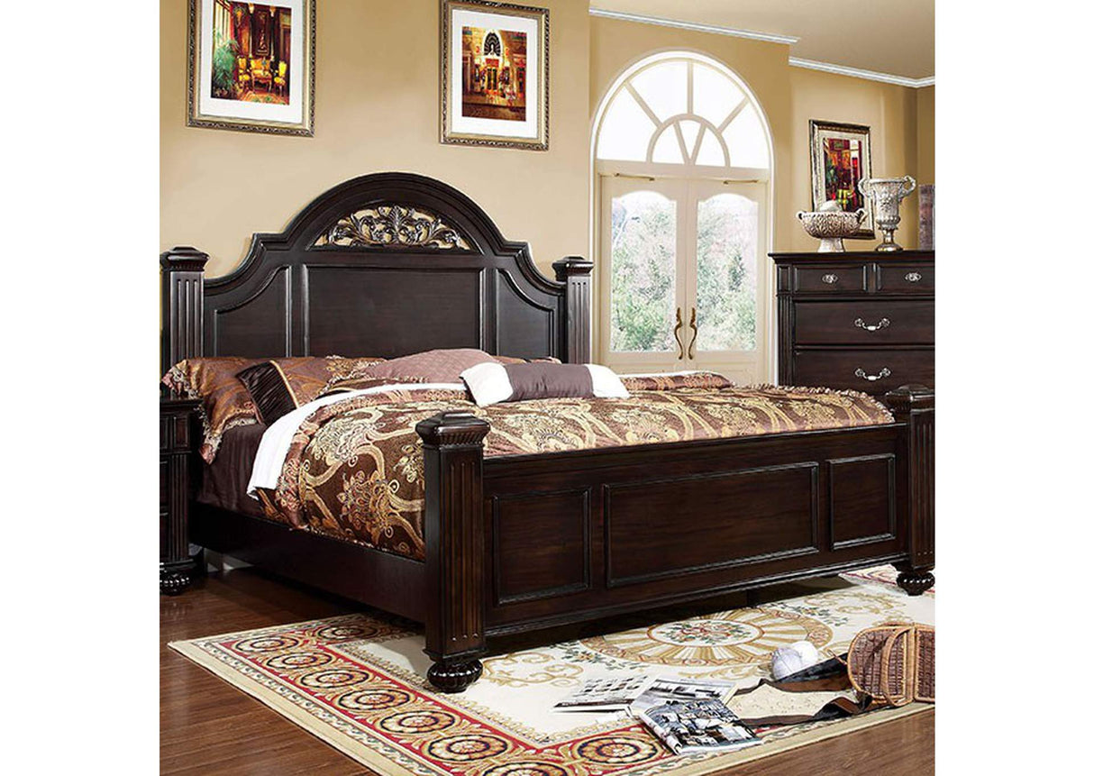 Syracuse Dark Walnut 5-Piece Queen Bedroom Set