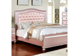 Ariston Rose Gold 4-Piece Full Bedroom Set from Furniture of America - Luna Furniture