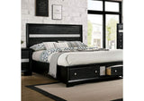 Chrissy Black 5-Piece Queen Storage Bedroom Set