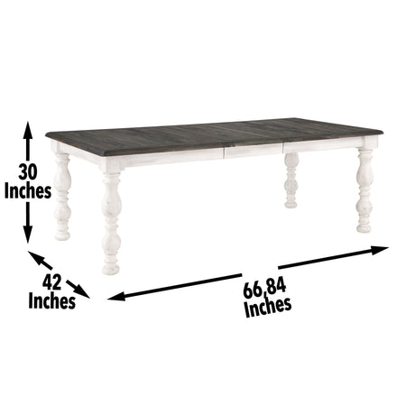 Heston 66-84 inch Dining Table from Steve Silver - Luna Furniture