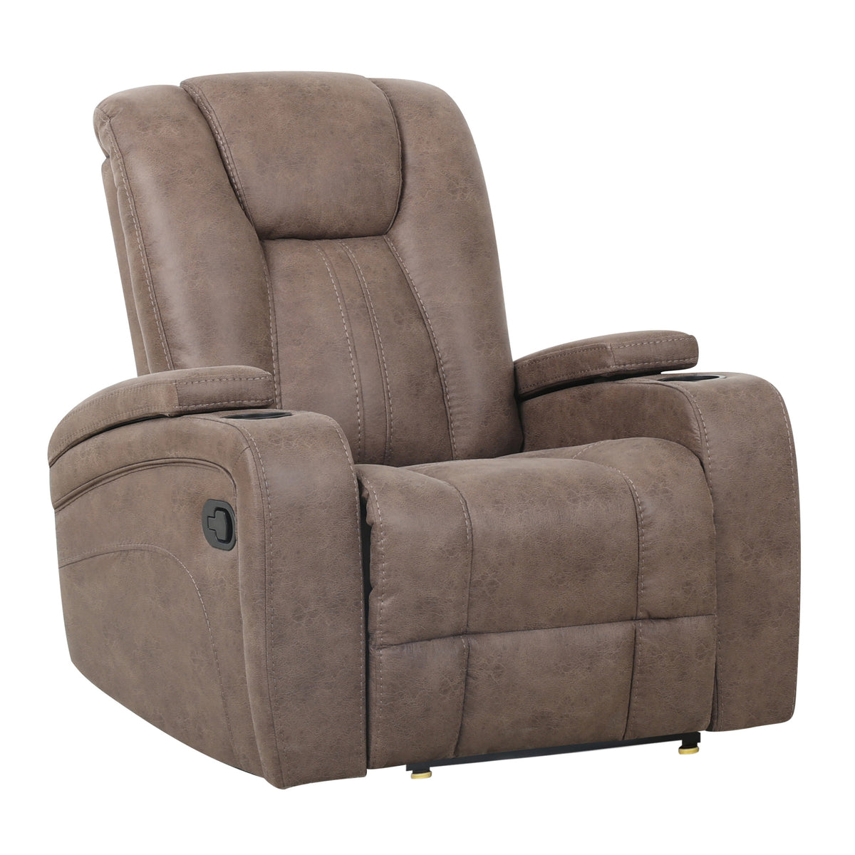 Marlow Sand Manual Recliner from Steve Silver - Luna Furniture