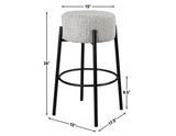 Cole 24″ Counter Stool from Steve Silver - Luna Furniture