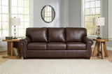 Colleton Sofa, Loveseat and Recliner in Dark Brown from Ashley Furniture - Luna Furniture