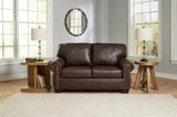 Colleton Sofa, Loveseat and Recliner in Dark Brown from Ashley Furniture - Luna Furniture
