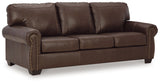 Colleton Sofa, Loveseat and Recliner in Dark Brown from Ashley Furniture - Luna Furniture