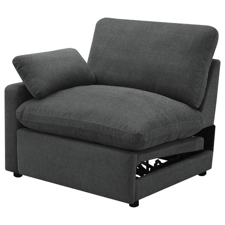 Collins Modular LAF Power Recliner Dark Grey from Coaster - Luna Furniture