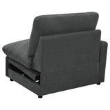 Collins Modular LAF Power Recliner Dark Grey from Coaster - Luna Furniture