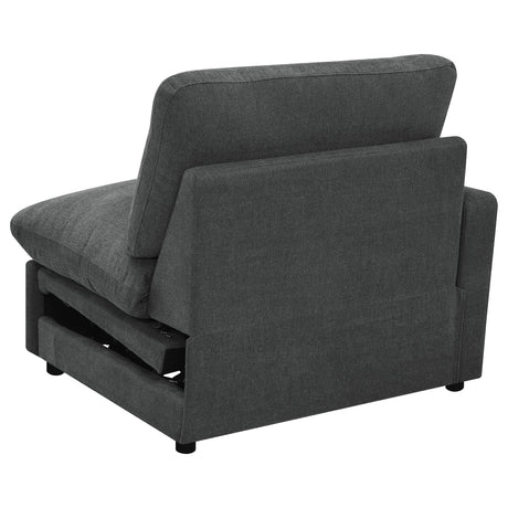 Collins Modular LAF Power Recliner Dark Grey from Coaster - Luna Furniture