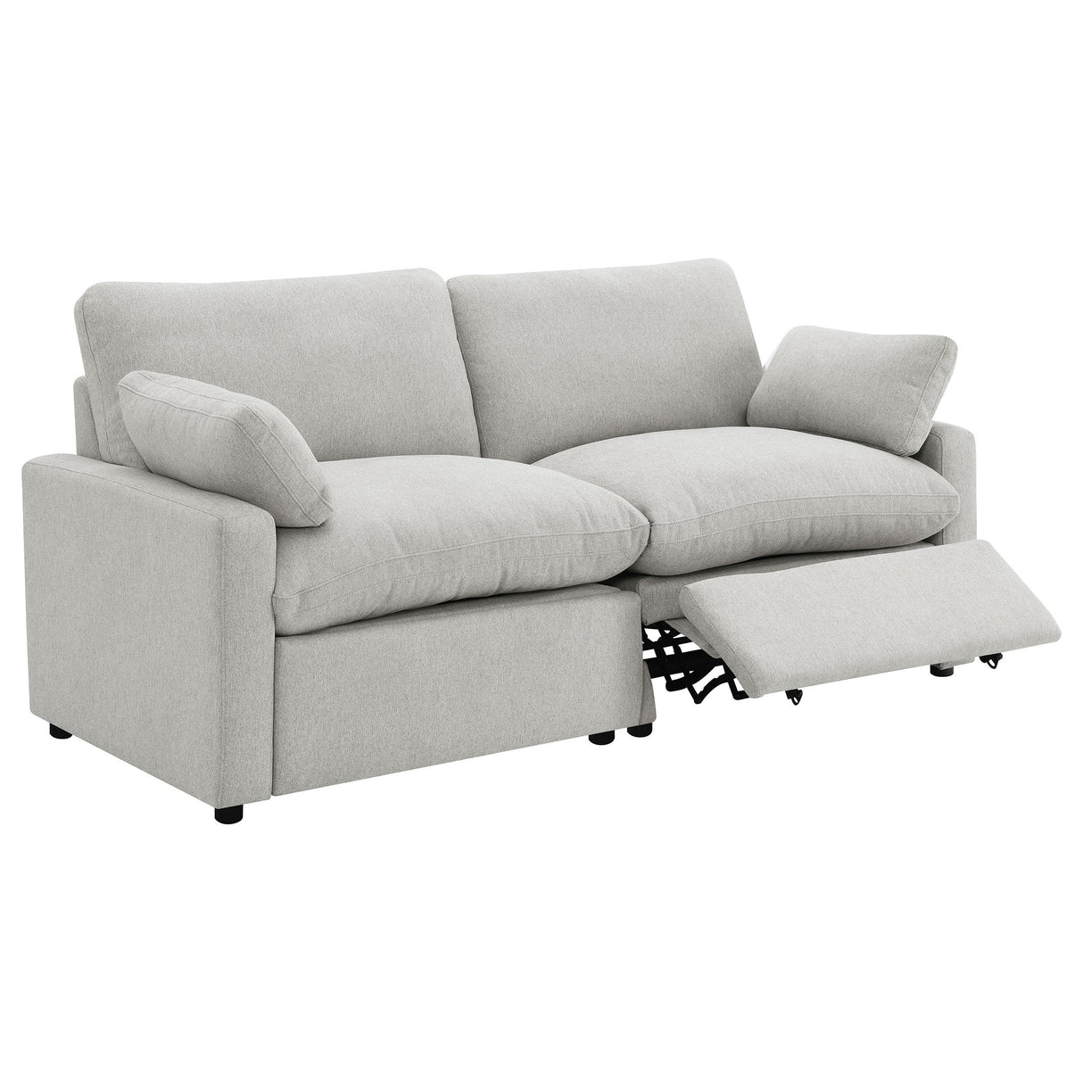 Collins Gray Modular Power Reclining Loveseat from Coaster - Luna Furniture