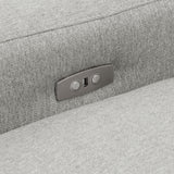 Collins Gray Modular Power Reclining Loveseat from Coaster - Luna Furniture