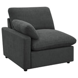 Collins Dark Gray Modular Power Reclining Sofa from Coaster - Luna Furniture