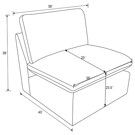 Collins Gray Modular Power Reclining Sofa from Coaster - Luna Furniture