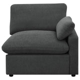 Collins Modular RAF Power Recliner Dark Grey from Coaster - Luna Furniture