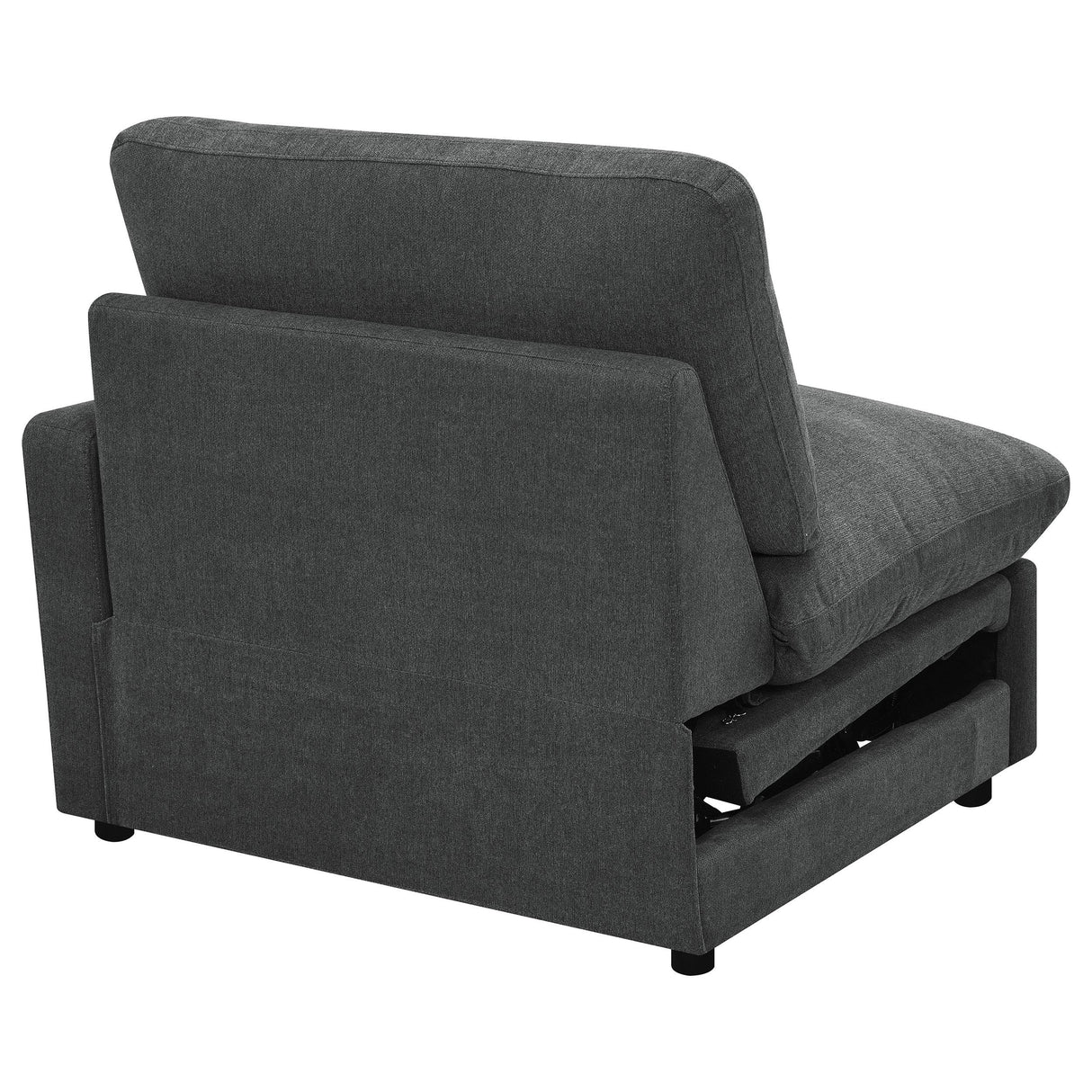Collins Modular RAF Power Recliner Dark Grey from Coaster - Luna Furniture