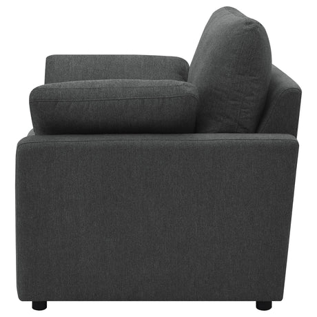 Collins Dark Gray Power Recliner Chair from Coaster - Luna Furniture
