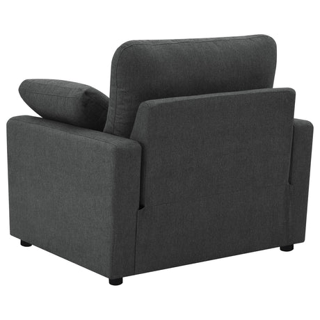 Collins Dark Gray Power Recliner Chair from Coaster - Luna Furniture