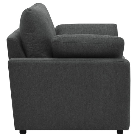 Collins Dark Gray Power Recliner Chair from Coaster - Luna Furniture