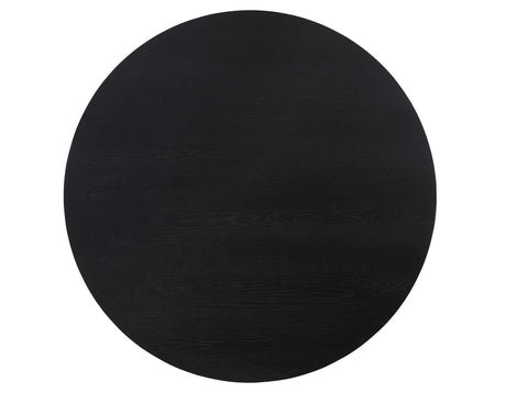 Colvin 5-Piece 52-inch Round Dining Set, Black from Steve Silver - Luna Furniture