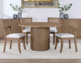 Colvin Toffee Brown Round Dining Room Set from Steve Silver - Luna Furniture