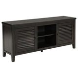 Concord Distressed Java 2-Door TV Stand Console from Coaster - Luna Furniture