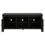 Concord Distressed Java 2-Door TV Stand Console from Coaster - Luna Furniture