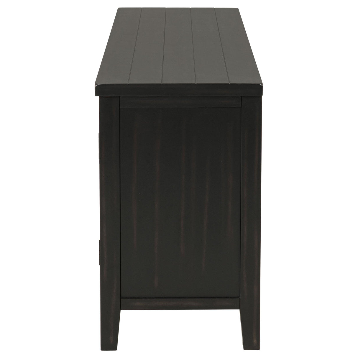 Concord Distressed Java 2-Door TV Stand Console from Coaster - Luna Furniture