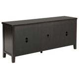 Concord Distressed Java 2-Door TV Stand Console from Coaster - Luna Furniture
