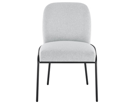 Conrad Upholstered Side Chair with Black Leg from Steve Silver - Luna Furniture