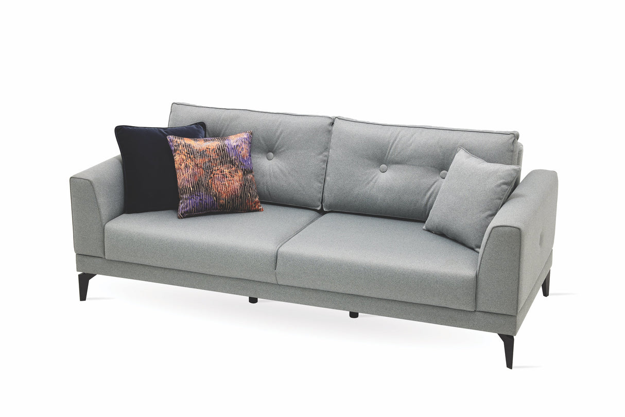 Cordell Light Gray 3-Seater Sofa Bed - CORDELL 03.302 .0515.5559.0057.0000.21.06 - 