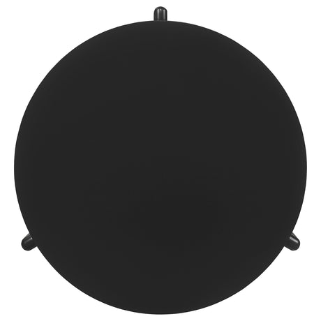 Cordova Black 3-Piece Solid Wood Coffee and End Table Set from Coaster - Luna Furniture