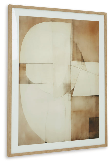Corlain Brown/Tan/White Wall Art from Ashley - Luna Furniture