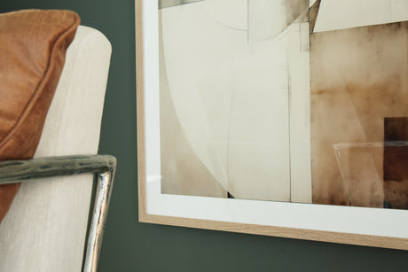 Corlain Brown/Tan/White Wall Art from Ashley - Luna Furniture