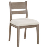 Cornelia Gray Dining Side Chair Coastal, Set of 2 from Coaster - Luna Furniture