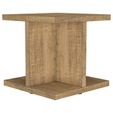 Cortona Mango Square End Table from Coaster - Luna Furniture