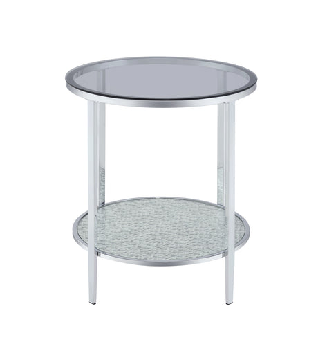Frostine Round End Table from Steve Silver - Luna Furniture