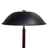 Cosmiclume Black Umbrella Shaped Table Lamp - Walnut - Bronze from Ashcroft Furniture - Luna Furniture