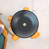 Cosmiclume Black Umbrella Shaped Table Lamp - Walnut - Bronze from Ashcroft Furniture - Luna Furniture