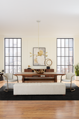 Portofino 22" Dining Chair in Vintage White Leather, Set of 2 from Home Trends & Design - Luna Furniture