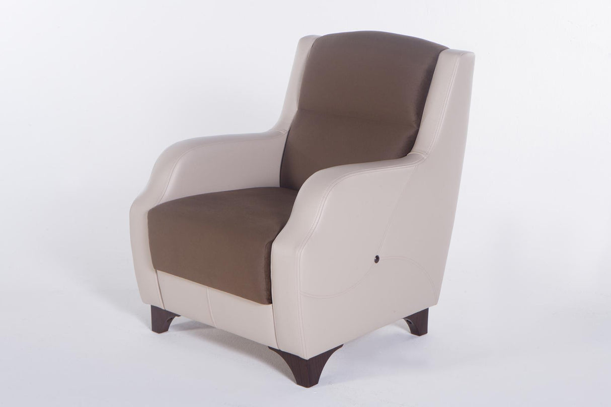 Costa Best Brown Armchair from Bellona - Luna Furniture