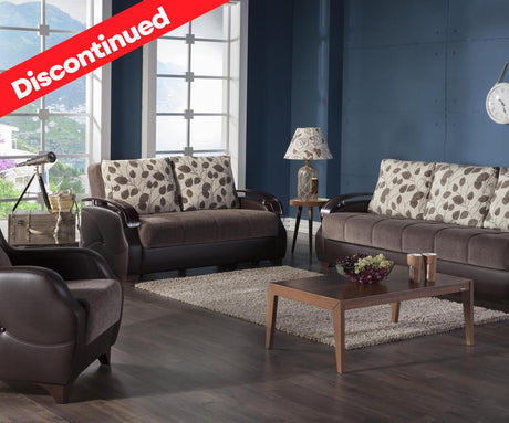 Costa Armoni Brown Armchair from Bellona - Luna Furniture