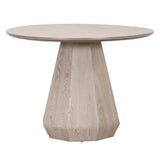 Coulter 42" Round Dining Table in Natural Gray Ash from Essentials For Living - Luna Furniture