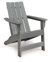 Cove Beach 2 Adirondack Chairs in Gray from Ashley - Luna Furniture