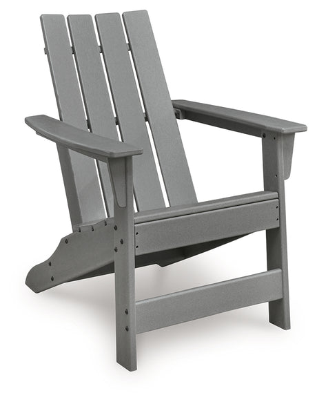 Cove Beach 2 Adirondack Chairs in Gray from Ashley - Luna Furniture