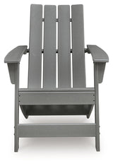 Cove Beach Gray Adirondack Chair from Ashley - Luna Furniture