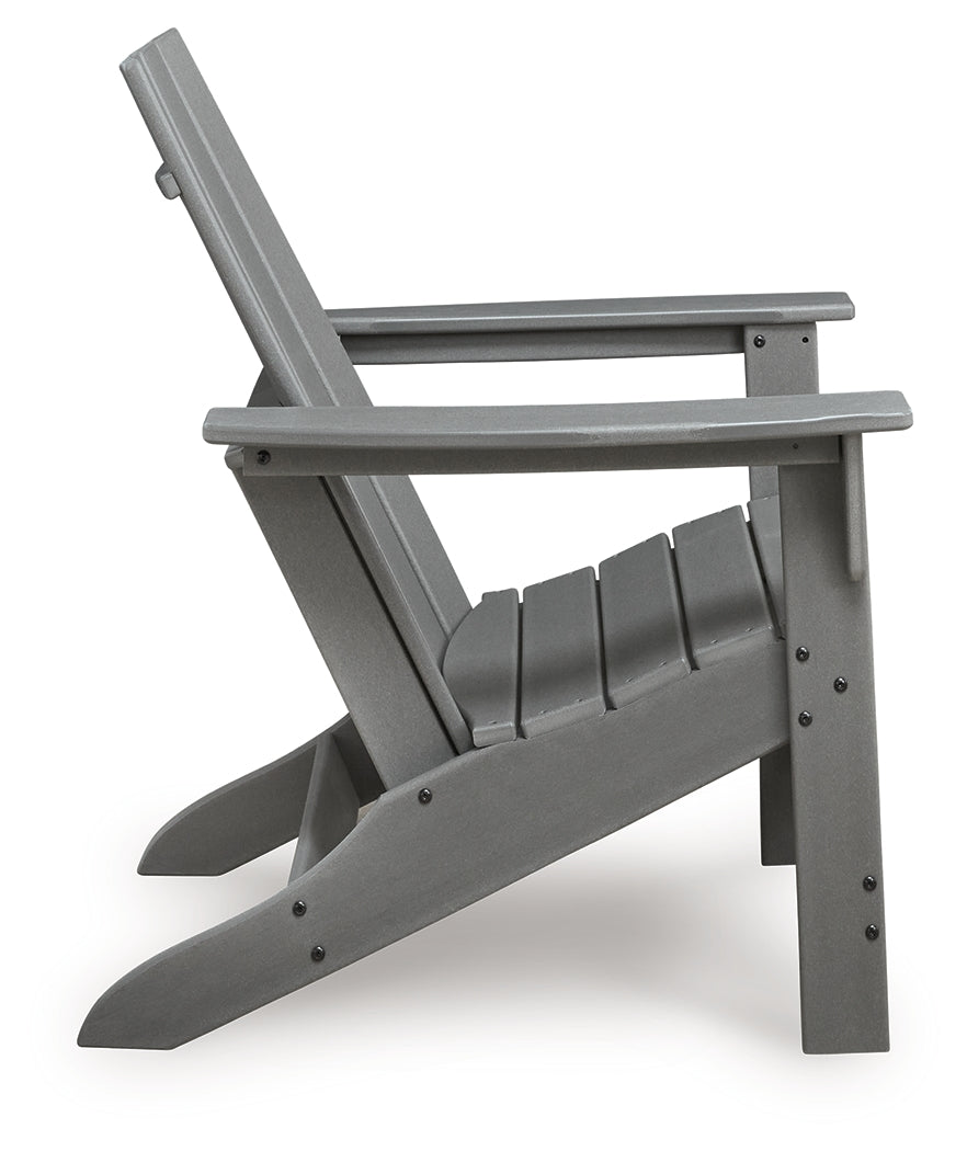 Cove Beach Gray Adirondack Chair from Ashley - Luna Furniture