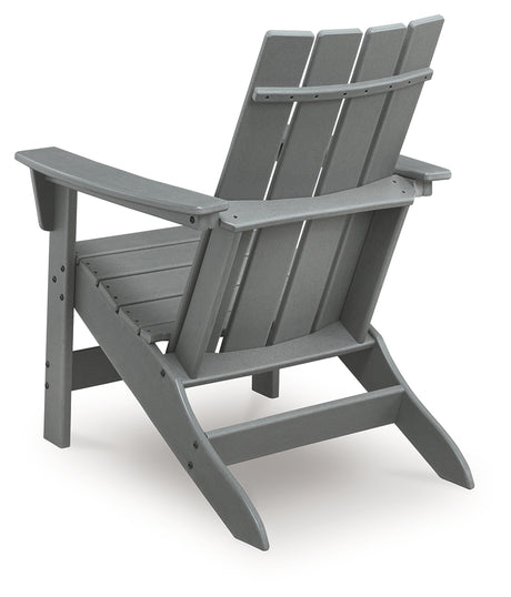 Cove Beach Gray Adirondack Chair from Ashley - Luna Furniture